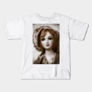 Old Doll On Letter Kids T-Shirt